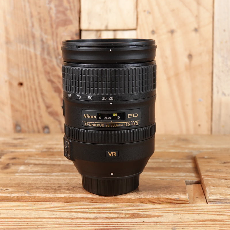 Used Nikon AF-S 28-300mm F3.5-5.6 G ED VR Lens