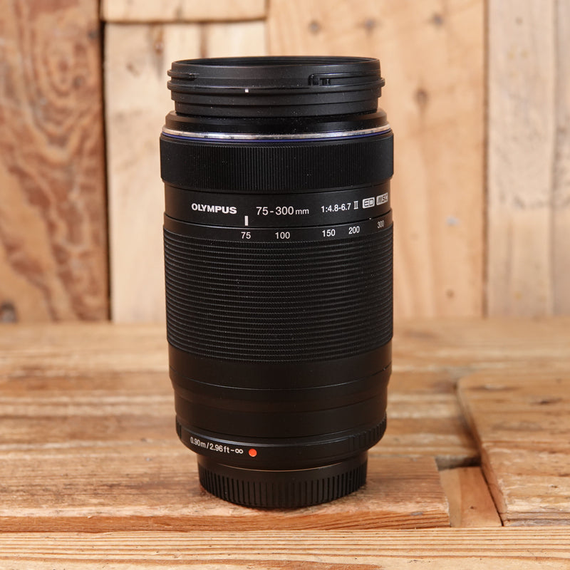 Used Olympus M.Zuiko AF 75-300mm F4.8-6.7 II ED MSC Lens -  Micro Four Thirds