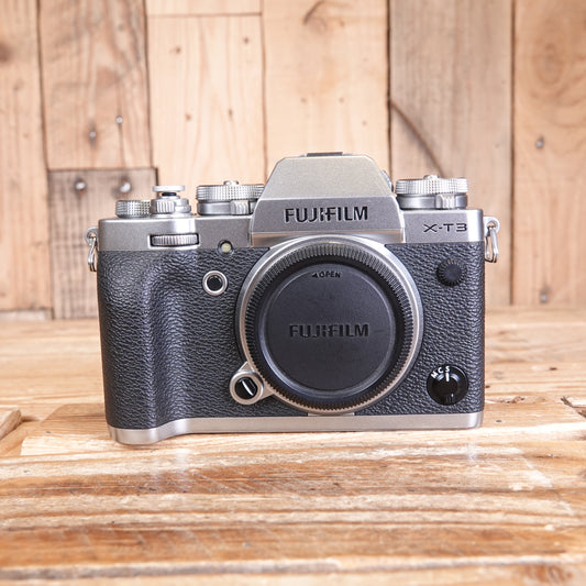 Used Fujifilm X-T3 Silver Digital Camera Body