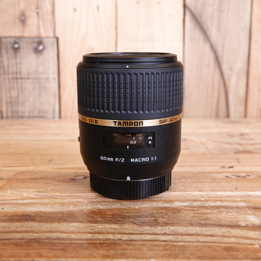 Used Tamron SP 60mm F2 Di II Macro Lens - Nikon Fit