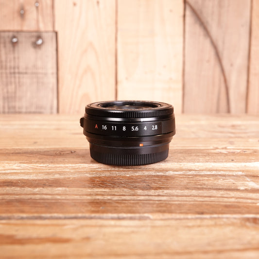 Used Fujifilm Fujinon XF 23mm F2.8 R WR Black Lens