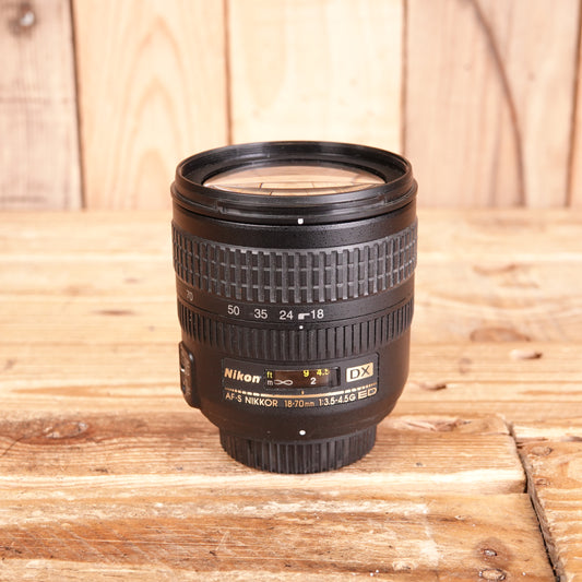 Used Nikon AF-S 18-70mm F3.5-4.5 G IF-ED Lens