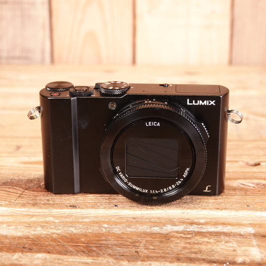 Used Panasonic Lumix DMC-LX15 Black Compact Camera