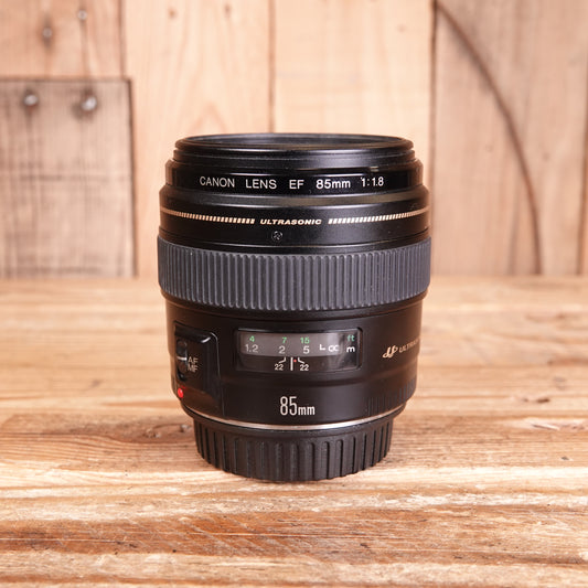 Used Canon EF 85mm F1.8 USM Lens