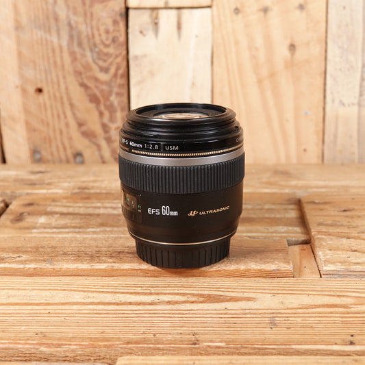 Used Canon EF-S 60mm F2.8 Macro USM Lens