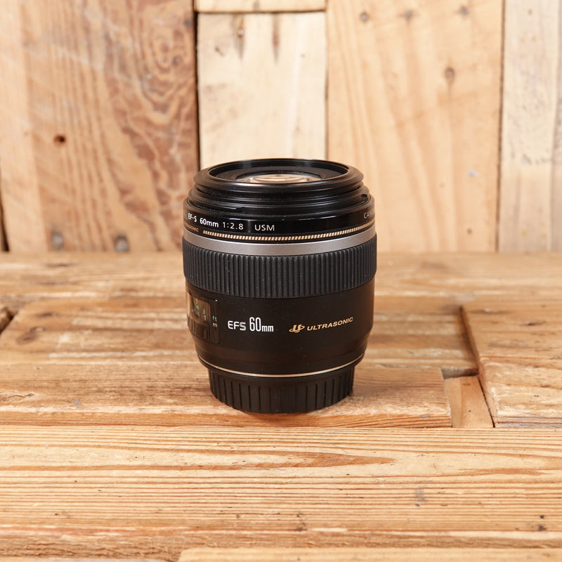 Used Canon EF-S 60mm F2.8 Macro USM Lens
