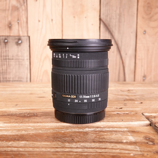 Used Sigma DC 17-70mm F2.8-4.5 Lens - Canon EF