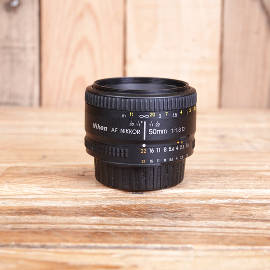 Used Nikon AF 50mm F1.8 D Lens