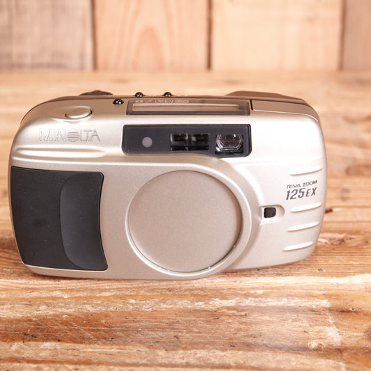 Used Minolta Riva Zoom 125EX  35mm Film Compact Camera
