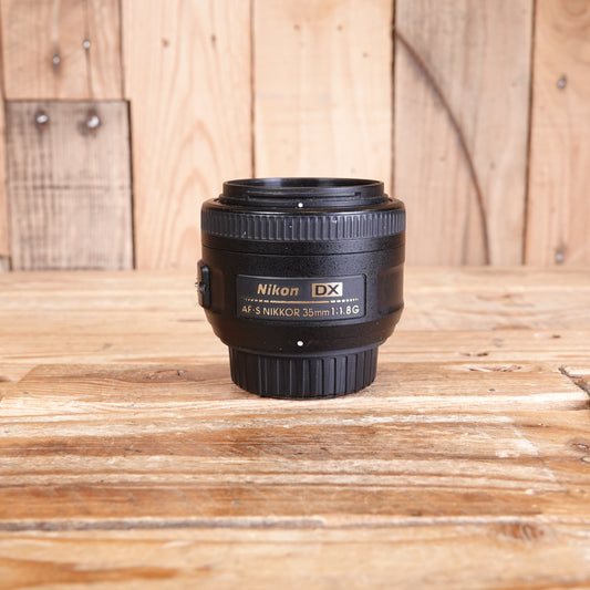 Used Nikon AF-S 35mm F1.8 G DX Lens