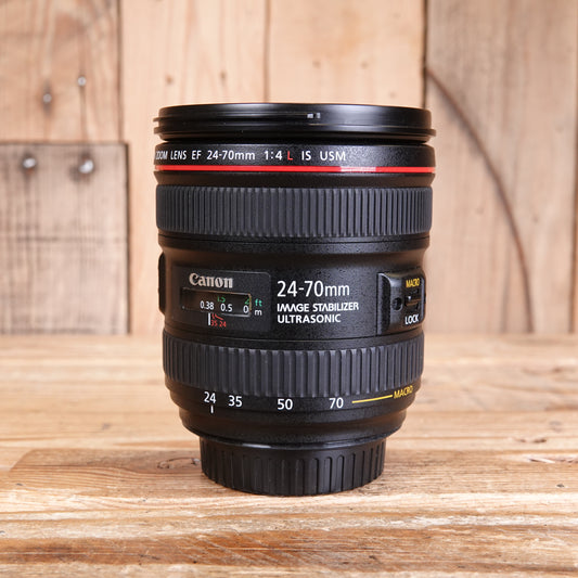 Used Canon EF 24-70mm F4 L IS USM Lens
