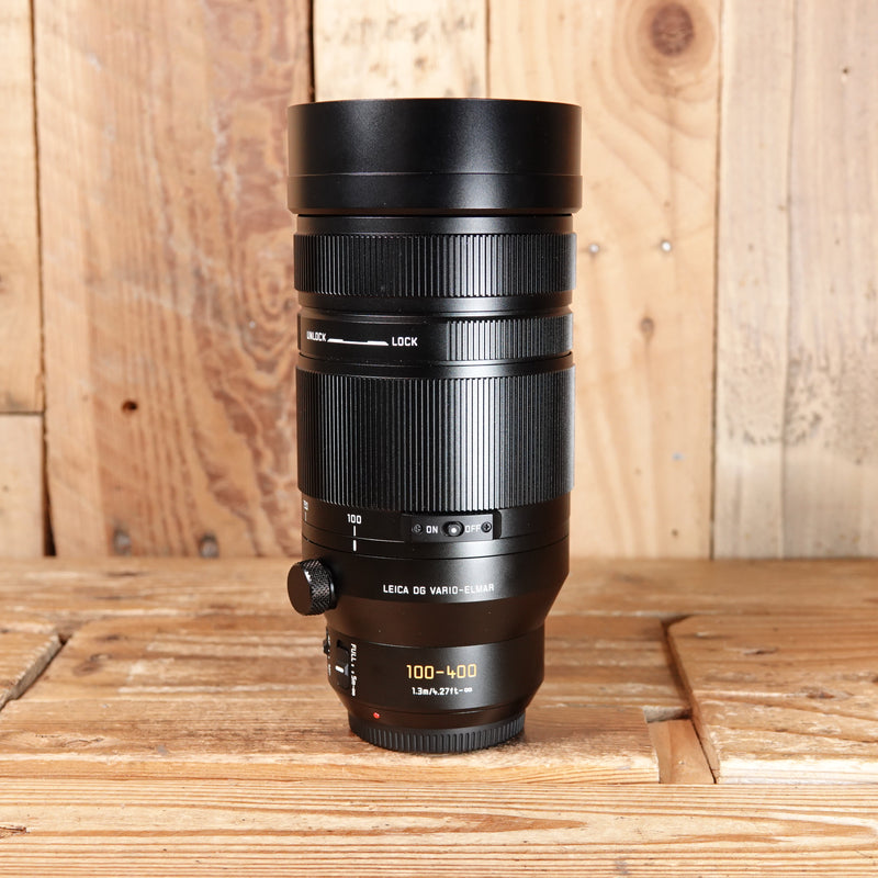 Used Panasonic AF 100-400mm F4-6.3 II Asph Leica DG Vario Elmar Power OIS Lens