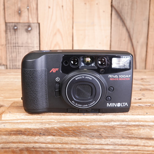 Used Minolta Riva 100AF 35mm Film Compact Camera