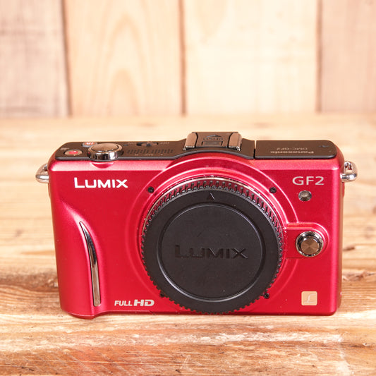 Used Panasonic GF2 Red Camera Body