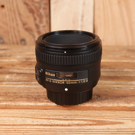 Used Nikon AF-S 50mm F1.8 G Lens