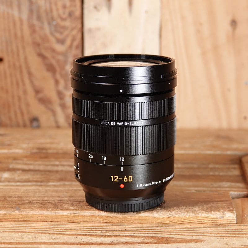 Used Panasonic 12-60mm F2.8-4 DG Vario Elmarit Asph Micro Four Thirds Lens