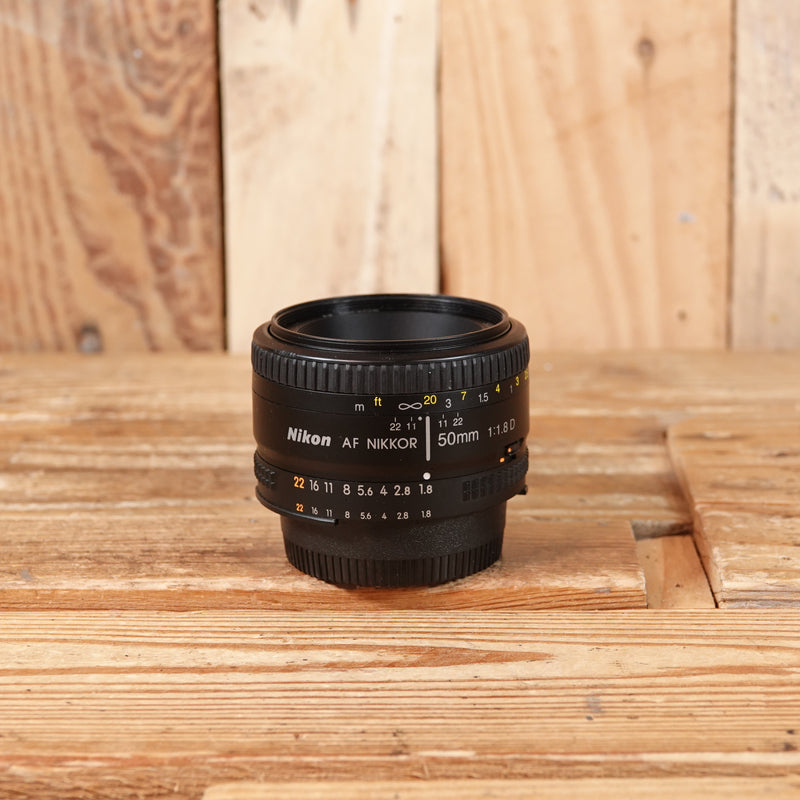 Used Nikon AF 50mm F1.8 D Lens
