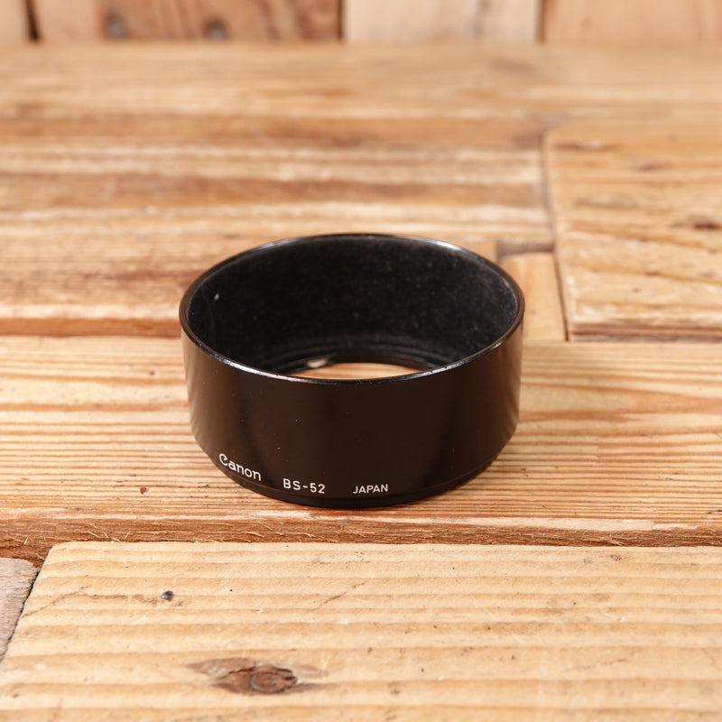 Used Canon BS-52 Lens Hood for FD 50mm f/1.4 f/1.8 SLR Film Camera Accessory Genuine