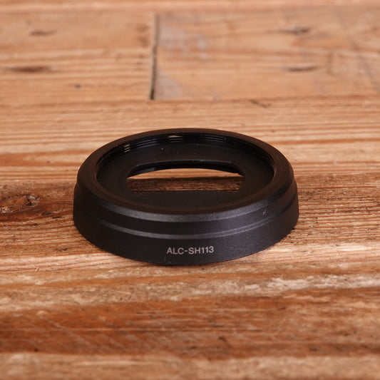 Used Sony ALC-SH113 Lens Hood Shade For Sony E 20mm f2.8 and E 30mm f3.5 Macro