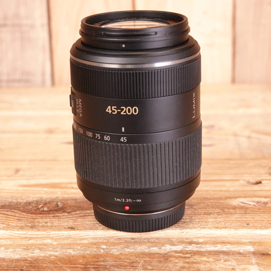 Used Panasonic Lumix G Vario 45-200mm f4-5.6 OIS  Lens - Micro Four Thirds