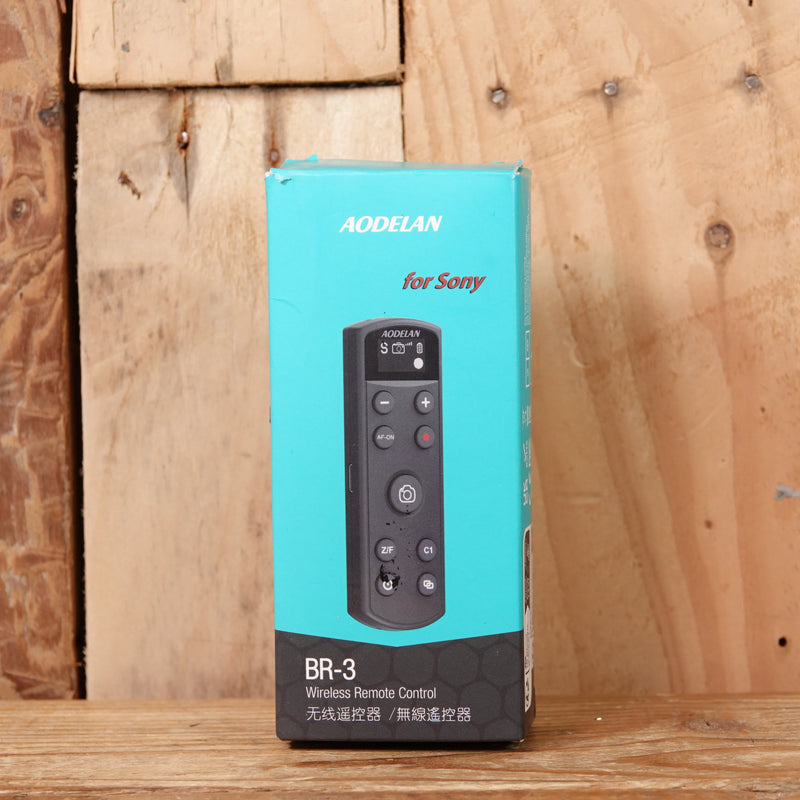 Used Aodelan BR-3 Wireless Remote Control Camera Shutter release for Sony
