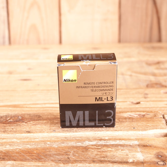 Used ML-L3 Wireless Remote Control Shutter Release For Nikon D3200 D3300 D3400 D5100