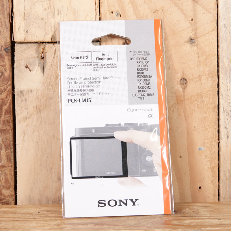 Used Sony Camera semi-hard protective sheet PCK-LM15 for DSC-RX1 / DSC-RX100