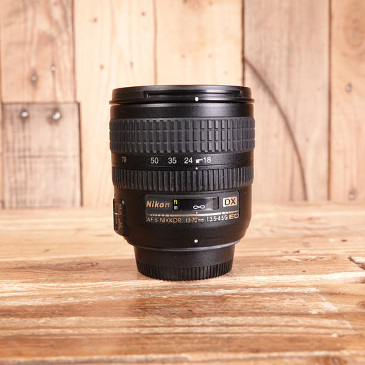 Used Nikon AF-S 18-70mm F3.5-4.5 G ED Lens
