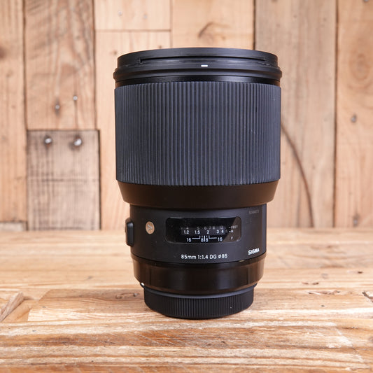 Used Sigma 85mm F1.4 DG HSM Art Lens - Canon