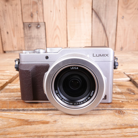 Used Panasonic Lumix DMC-LX100 Silver Compact Camera