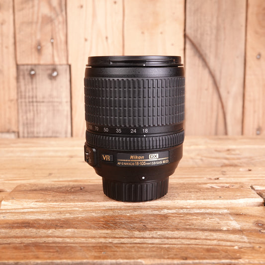 Used Nikon AF-S 18-105mm F3.5-5.6 VR G ED DX Lens