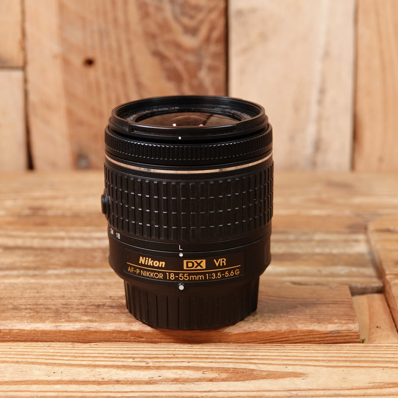 Used Nikon AF-P 18-55mm f3.5-5.6 DX VR G Lens
