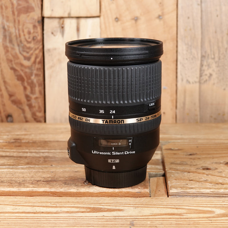 Used Tamron SP 24-70mm F2.8 Di VC USD Lens - Nikon