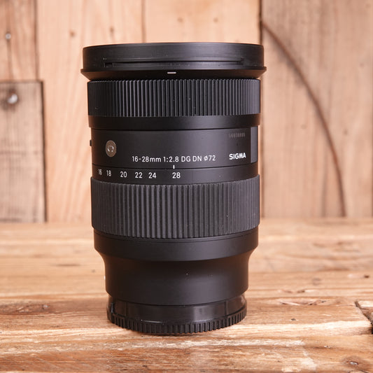 Used Sigma 16-28mm F2.8 DG DN Lens - E mount