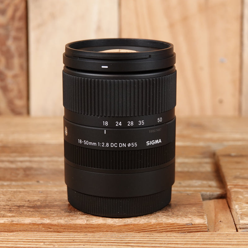 Used Sigma 18-50mm F2.8 DC DN Contemporary - Sony E Fit