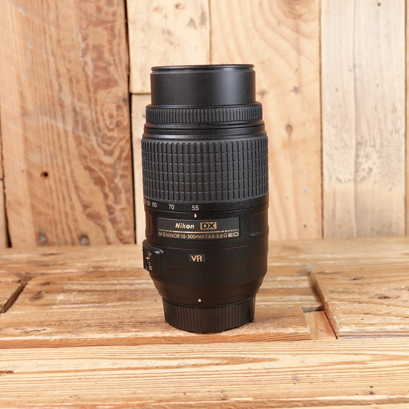 Used Nikon AF-S 55-300mm F4.5-5.6 G ED VR DX Lens