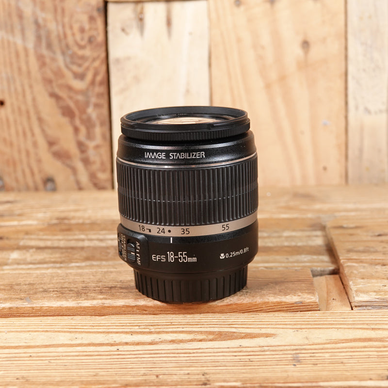 Used Canon EF-S 18-55mm f3.5-5.6 IS Lens