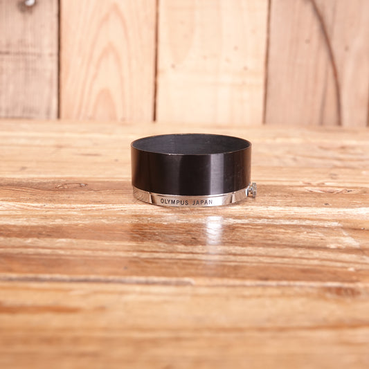 Used Olympus Metal Lens Hood for 25mm f4, 38mm f1.8 and 40mm f1.4