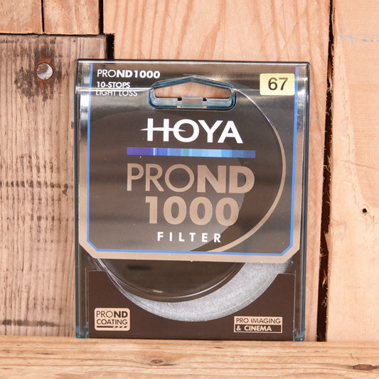 Used Hoya Pro ND1000 Neutral Density 10-stop 67mm Filter