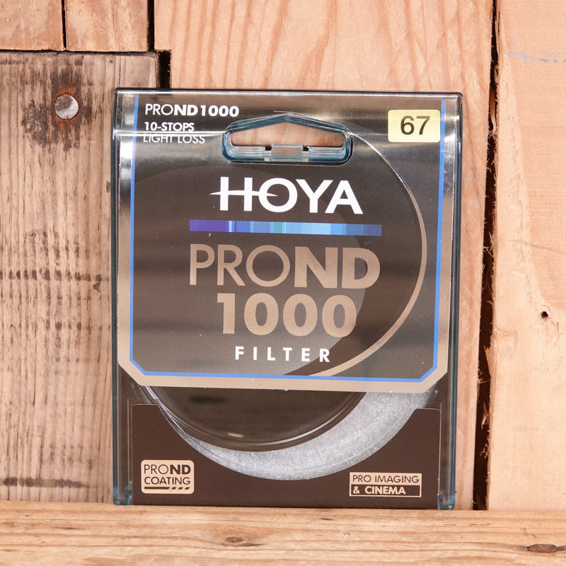 Used Hoya Pro ND1000 Neutral Density 10-stop 67mm Filter