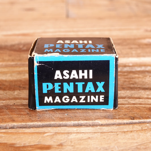 Used Asahi Pentax Magazine 35mm Reloadable Film Cassette With Case and Box