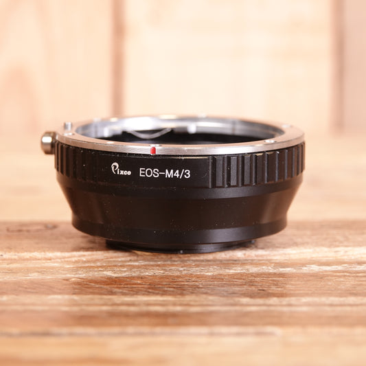 Used Pixco EOS to M43 Micro Four Thirds Mount Adapter