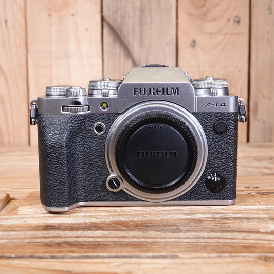 Used Fujifilm X-T4 Silver Digital Camera Body