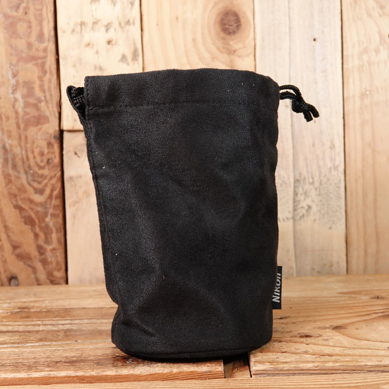 Used Nikon Genuine CL1018 Soft Lens Case Pouch for 18-200mm 60mm 105mm Micro Nikkor