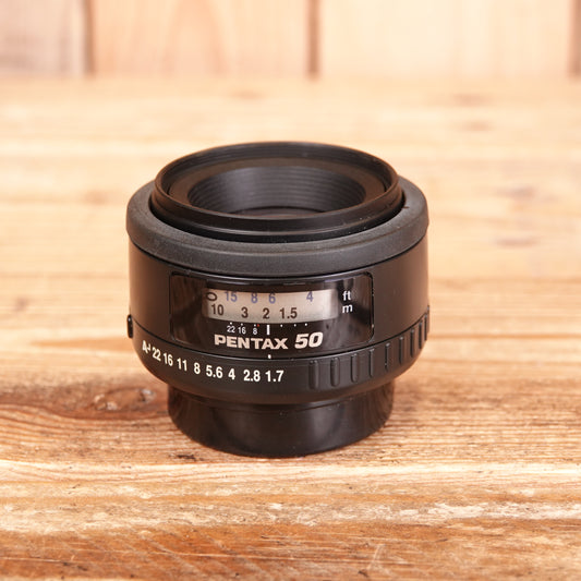 Used Pentax FA SMC 50mm f1.7 AF Lens