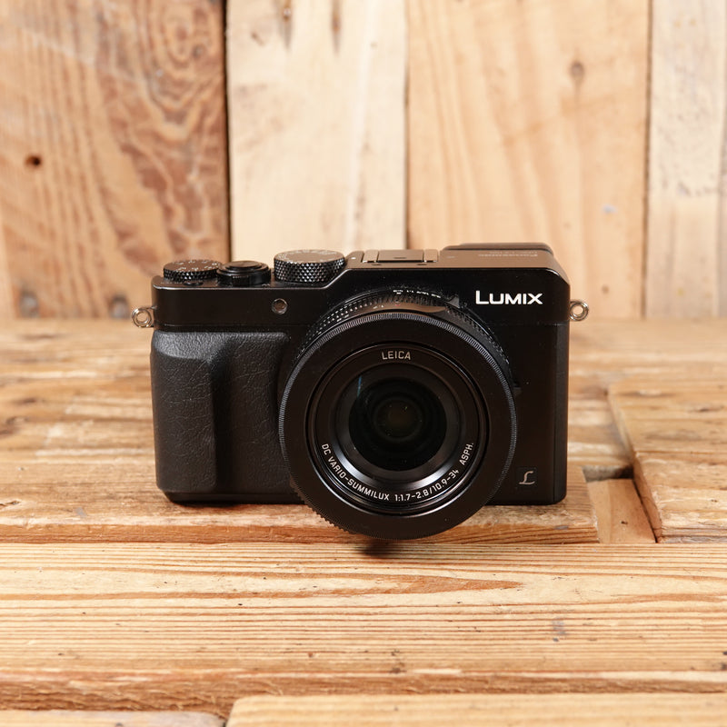 Used Panasonic Lumix DMC-LX100 Black Compact Camera