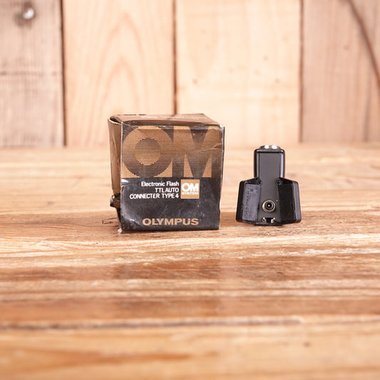 Used Olympus Electronic Flash TTL AUTO Connector Type 4