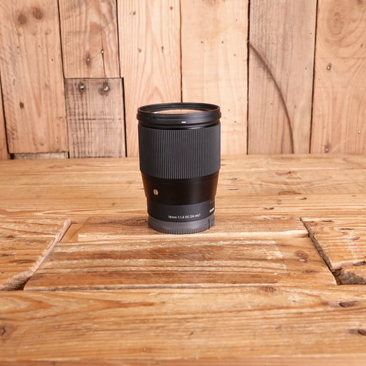 Used Sigma 16mm f1.4 DC DN Contemporary Lens - Sony E