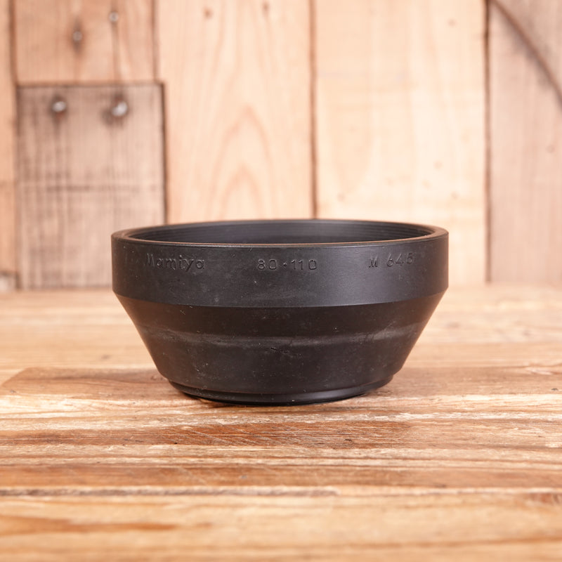 Used Mamiya M645 80mm 110mm Rubber Lens Hood