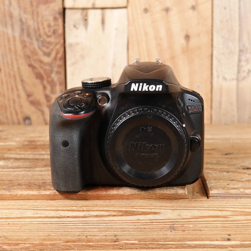 Used Nikon D3400 Black DSLR Camera Body